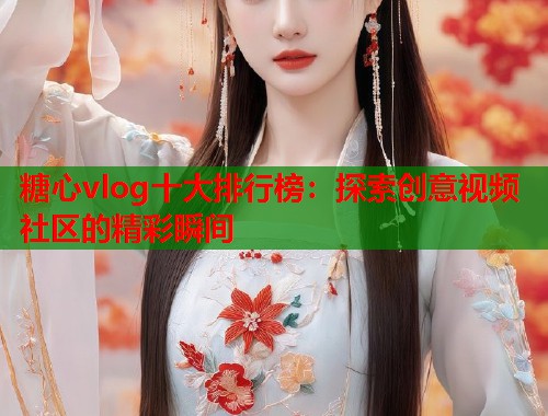 糖心vlog十大排行榜：探索创意视频社区的精彩瞬间  第2张