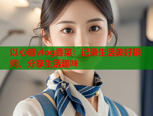 以心糖vlog香菜：记录生活美好瞬间，分享生活趣味