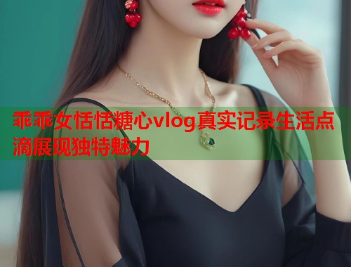 乖乖女恬恬糖心vlog真实记录生活点滴展现独特魅力  第2张