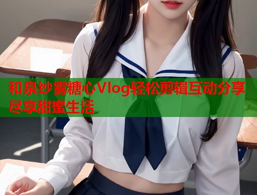 和泉纱雾糖心Vlog轻松剪辑互动分享尽享甜蜜生活