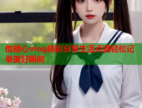 他糖心vlog精彩分享生活点滴轻松记录美好瞬间