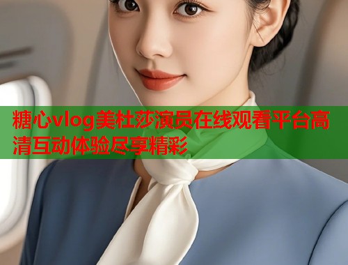 糖心vlog美杜莎演员在线观看平台高清互动体验尽享精彩