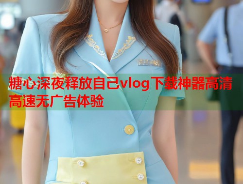 糖心深夜释放自己vlog下载神器高清高速无广告体验