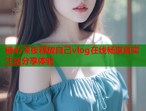 糖心深夜释放自己vlog在线畅享真实生活分享体验