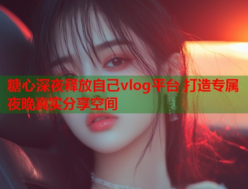 糖心深夜释放自己vlog平台 打造专属夜晚真实分享空间