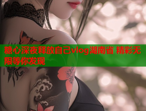糖心深夜释放自己vlog湖南省 精彩无限等你发现
