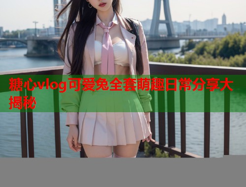 糖心vlog可爱兔全套萌趣日常分享大揭秘