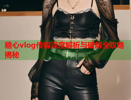 糖心vlog传媒深度解析与破解全攻略揭秘