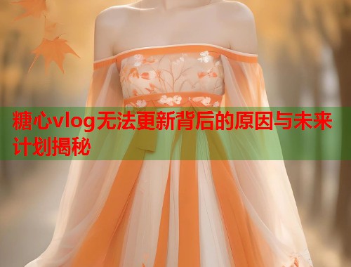 糖心vlog无法更新背后的原因与未来计划揭秘