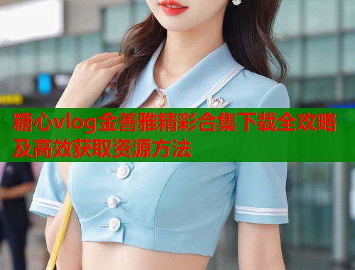 糖心vlog金善雅精彩合集下载全攻略及高效获取资源方法