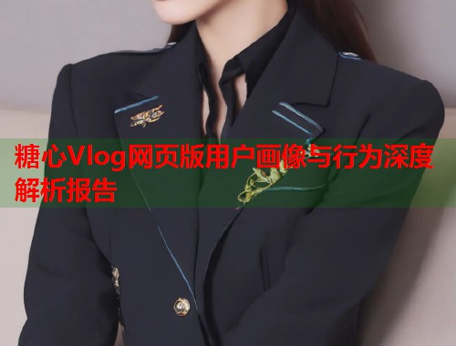 糖心Vlog网页版用户画像与行为深度解析报告